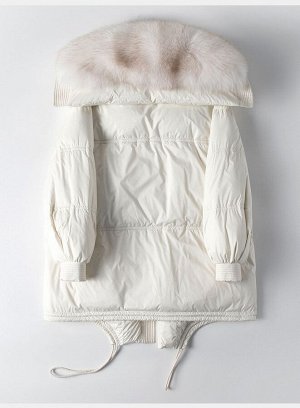Женская демисезонная куртка с мехом