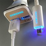 Кабель USB MICRO светящаяся эмблема