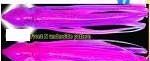 Октопус  4,5in с лазерным рисунком, розовый LOA20016XC-1177