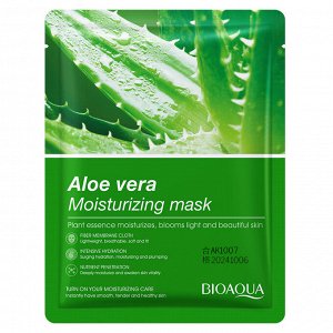 Тканевая маска с алоэ вера Bioaqua Aloe Vera Mask 25 g