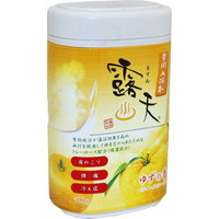 "Fuso Kagaku" Соль для ванны с бодрящим эффектом и ароматом юдзу (банка 700 г),