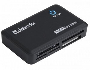 CardReader универсальный Defender Optimus USB 2.0, 5 слотов, 83501