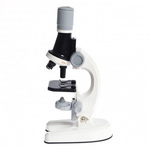 Микроскоп детский «Юный ботаник», кратность х100, х400, х1200, подсветка