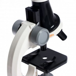 Микроскоп детский «Юный ботаник», кратность х100, х400, х1200, подсветка