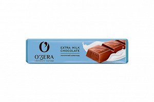 «O'Zera», шоколад молочный Extra milk, 45 г (упаковка 30 шт.)
