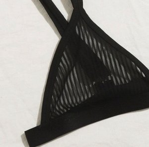 Комплект сексуального белья черный