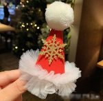 Новогодняя заколка