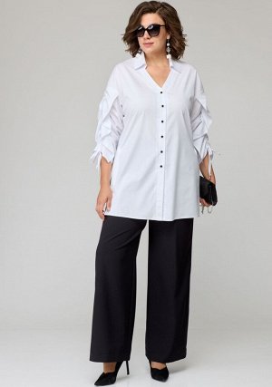 Блуза EVA GRANT 7136-1 белый