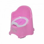 Детский горшок &quot;Комфорт&quot; цв.розовый/малиновый 32*34*31 см тм. Dunya Plastik