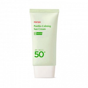 MANYO FACTORY PANTHE-CALMING SUN CREAM SPF 50+ PA++++ (50ml), Веганский солнцезащитный крем с пантенолом (50мл)