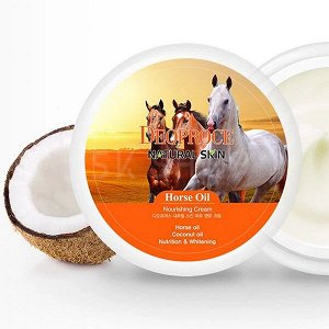 DEOPROCE / Питательный крем с лошадиным жиром и маслом кокоса Natural Skin Horse Oil Nourishing Cream