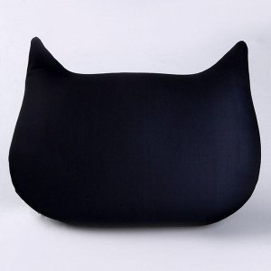 Антистресс подушка «Котик», чёрный