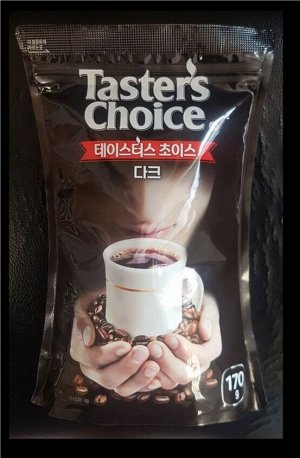 Кофе растворимый Tasters Choice, крепкий, Корея 170 грея, 500 г