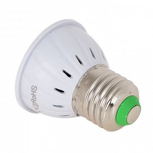 INBLOOM Лампа для растений LED, 80 светодиодов (52R+28B), Е27, 5х5х5.4см, 3.6W, PC
