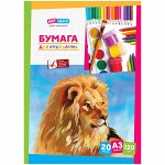 Папка для рисования А3, ArtSpace, 20л., 120г/м2