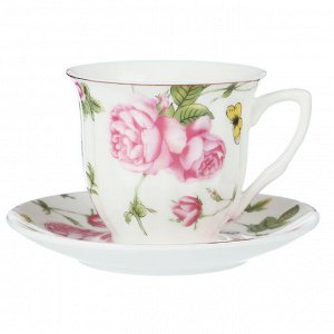 MILLIMI Розовый сад Набор чайный 12 пр., 220мл, 14см, фарфор
