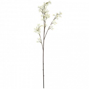 Декоративная ветка "Сакура" цвет - белый, 98см (Китай)