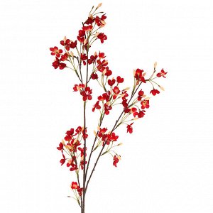 Декоративная ветка "Сакура" цвет - бордовый, 98см (Китай)