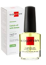 Sophin Cuticle oil Масло для оздоровления ногтей и кутикулы с лимоном