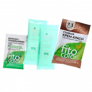 Краска для волос FITO COLOR Classic, 115 мл, тон 7.3 карамель