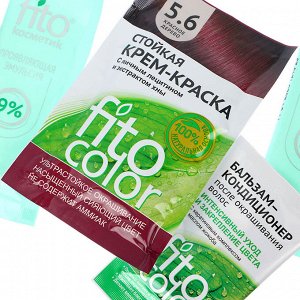 Краска для волос FITO COLOR Classic, 115 мл, тон 5.6 красное дерево