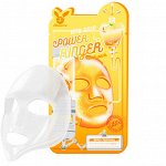 Elizavecca Витаминизированная тканевая маска для повышения упругости лица Vita Deep Power Ringer Mask Pack, 23мл