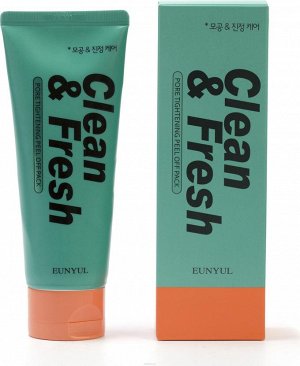 EUNYUL Clean & Fresh Pore Tightening Peel Off Pack Маска-пленка для стягивания пор  120мл