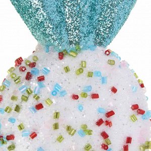 СНОУ БУМ Подвеска декоративная в виде конфеты, 6,5x3,5x15 см, 2 цвета