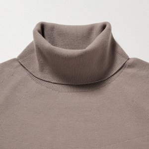 Женская водолазка 3D KNIT, бежевый