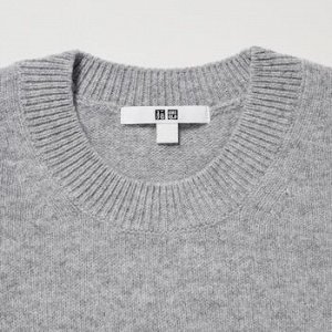 UNIQLO Женский свитер, светло серый