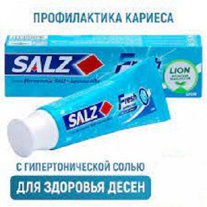 LION Salz Fresh Зубная паста для комплексной защиты, укрепление зубов и десен, уменьшение налета, против кариеса