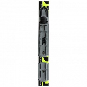 Комплект лыжный: пластиковые лыжи 150 см без насечек, стеклопластиковые палки 110 см, крепления NNN, цвета МИКС