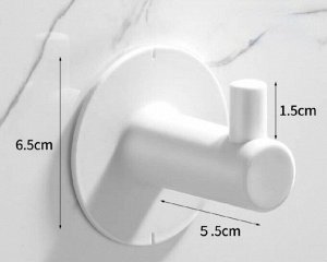 Большой пластиковый самоклеющийся крючок для ванны, кухни, халата