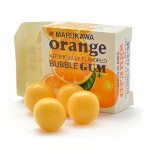 Резинка жевательная Marukawa "Апельсин", 5,4 г