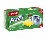 PACLAN Губка для посуды MAXI 3шт/уп