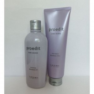 Набор для восстановления поврежденных волос: шампунь Lebel Proedit Care Works Bounce Fit Shampoo+ маска Lebel Care Works Proedit Treatment Bounce Fit+