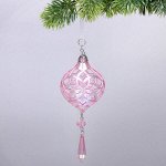 Подвеска &quot;Сказочные узоры&quot; 8*20 см, Розовый