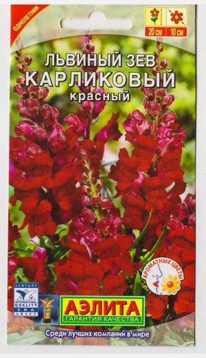 Львиный зев Карликовый Красный (Код: 7271)
