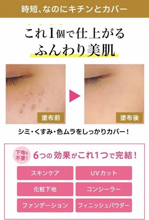 MEISHOKU Moist Lab Mineral Foundation - минеральная пудра с защитой от солнца