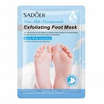 SADOER EXFOLIATING FOOT MASK Отшелушивающая маска-носочки с экстрактом козьего молока
