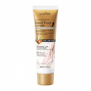 SADOER HAND FOOT CREAM Увлажняющий крем для рук и ног с маслом Ши, 60гр
