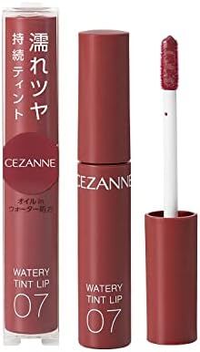 CEZANNE Watery Tint Lip - яркий увлажняющий тинт для губ