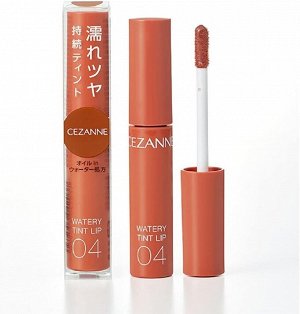 CEZANNE Watery Tint Lip - яркий увлажняющий тинт для губ
