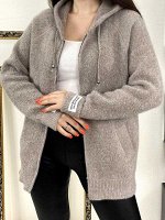 Кардиган женский состав: 48% CASHMERE 29% WOOL 18% COTTON 5% ELASTANE