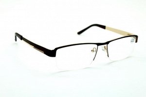 готовые очки f- 1013 brown/gold
