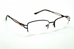 готовые очки f- FM 1027 brown/gold