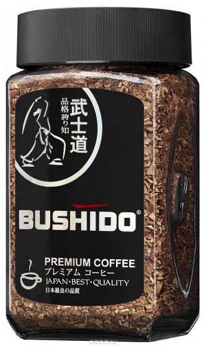 Кофе "BUSHIDO" Black 100гр стекло