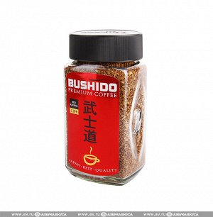 Кофе "BUSHIDO" Red 100гр стекло