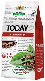 Кофе &quot;TODAY Blend 8&quot; зерн п/пак 200г