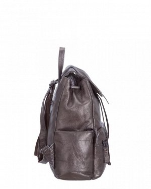 Рюкзак S5004 натуральная кожа (серебряный)